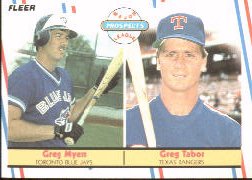 1988 Fleer Baseball Cards       644     Greg Myers/Greg Tabor RC